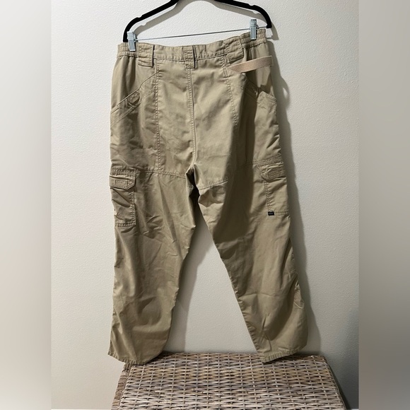 511 Tactical Men's Tan Cargo Pants, size 38/34, cargo, GUC, pockets - Picture 2 of 6